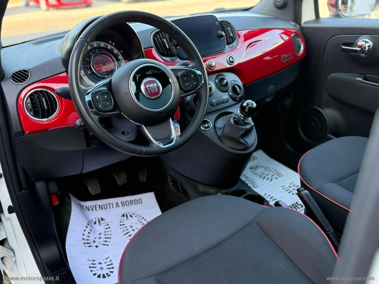 FIAT 500 1.0 Hybrid Red