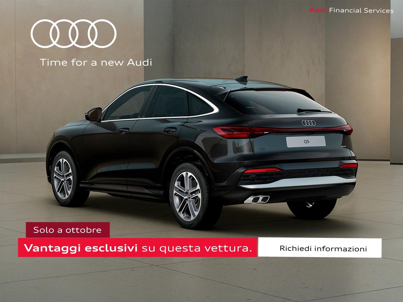 Audi Q5 sportback 2.0 tdi mhev+ business advanced quattro 204cv s-tronic