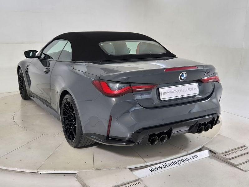 BMW Serie 4 M4 G83 2021 Cabrio Benzina M4 Cabrio 3.0 Competition M xdrive auto