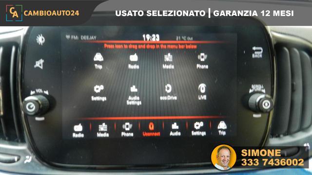 FIAT 500 1.2 Dualogic Lounge
