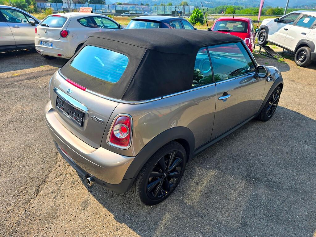 Mini COOPER CABRIO 1.6 SIDEWALK PER NEO PATENTATI