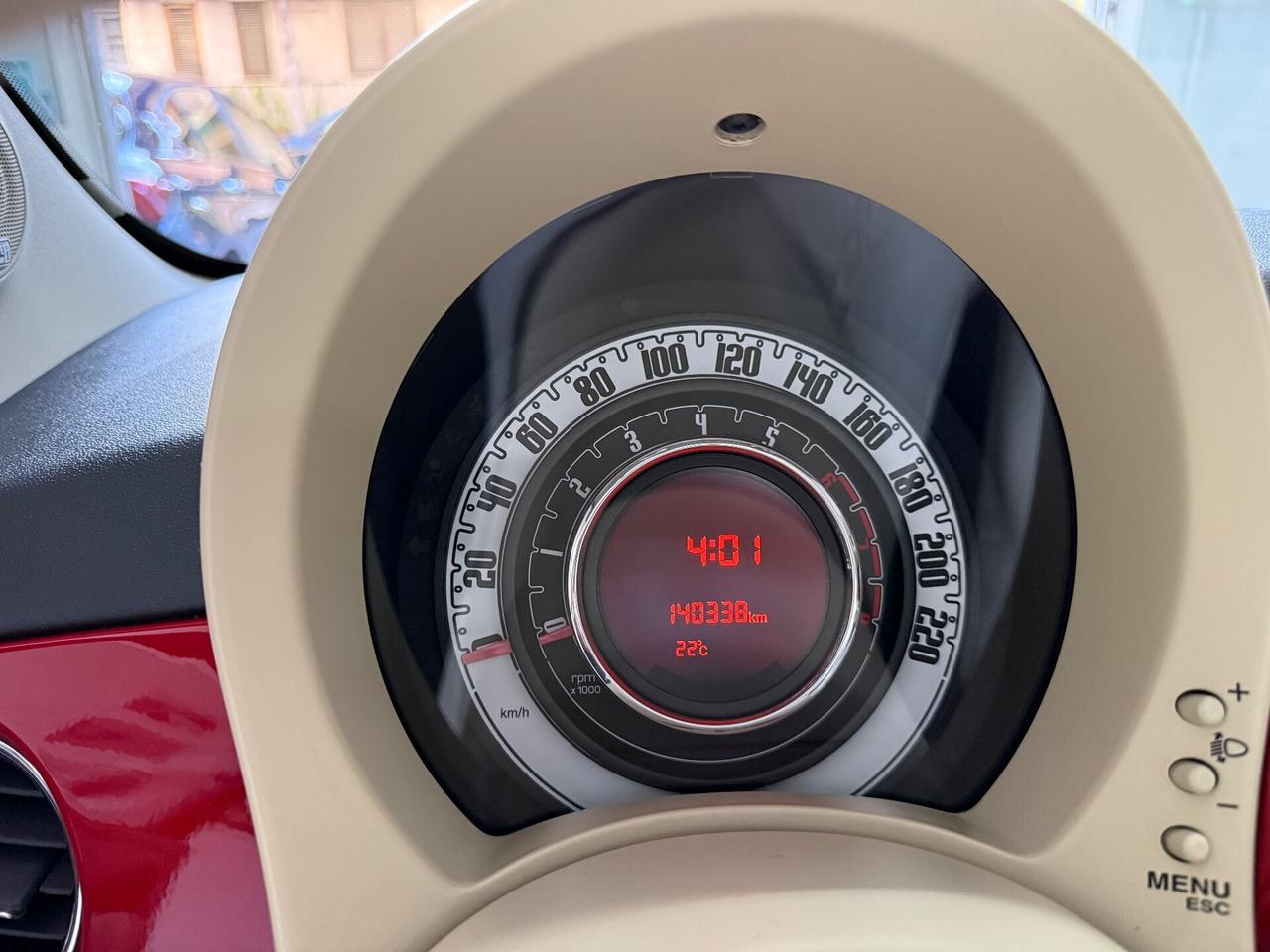 Fiat 500 C 1.2 benzina Lounge Cabrio