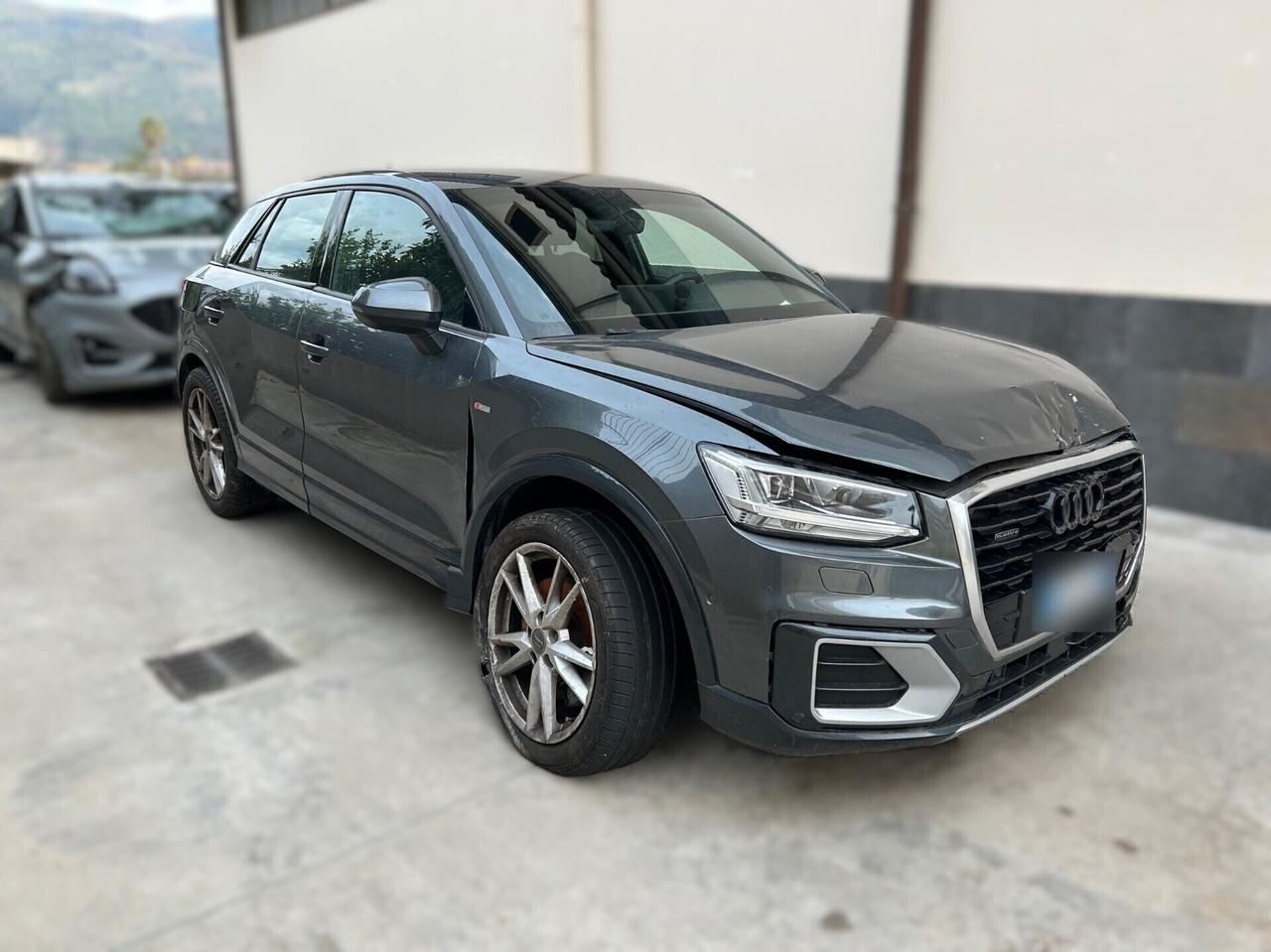 Audi Q2 2.0 TDI 150CV Quattro S-Tronic S-Line - 2017 Incidentata