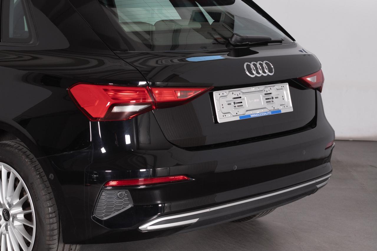 Audi A3 Sportback 30 1.0 Tfsi Sport 116cv -pelle- Virtual