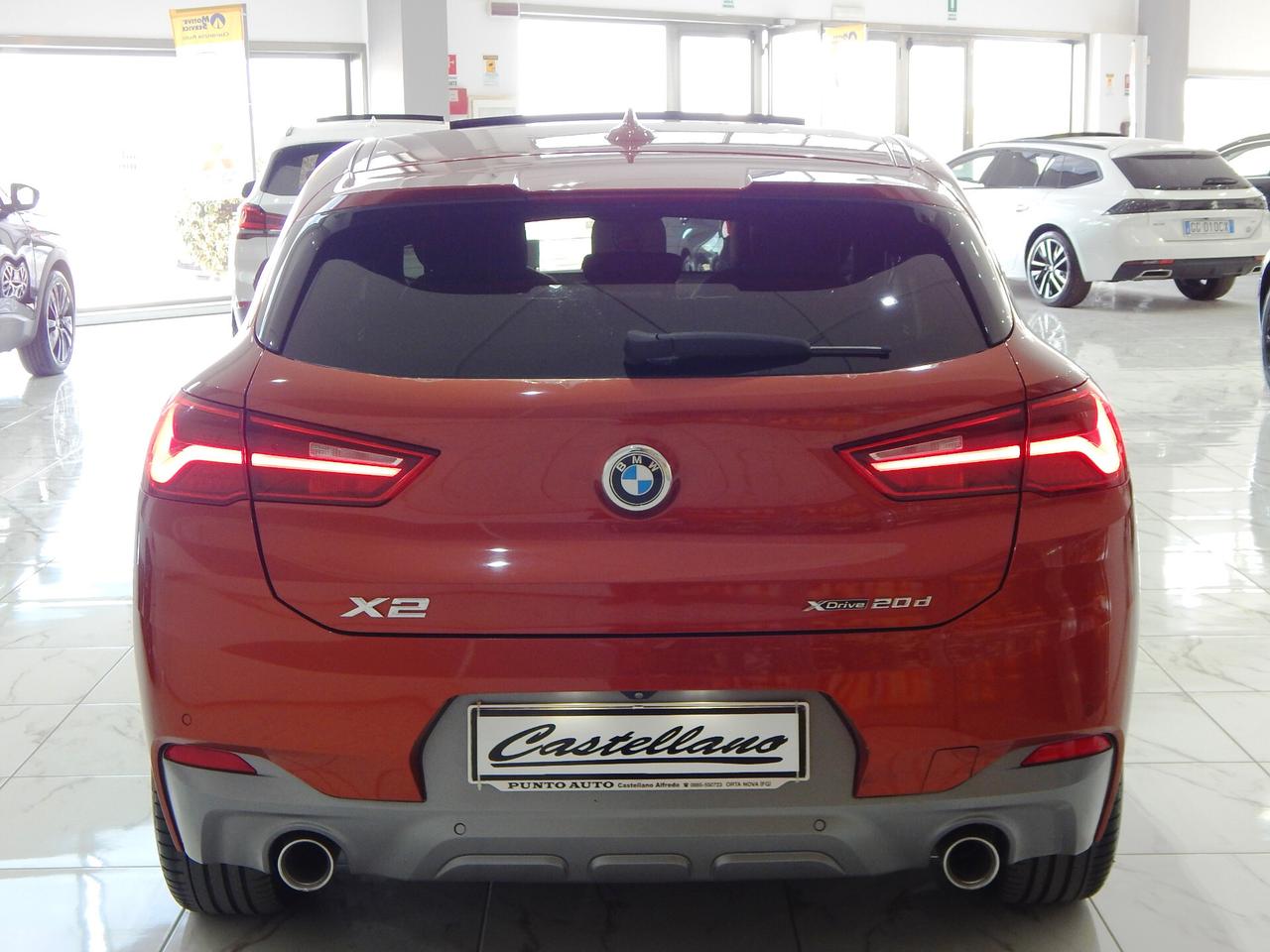 BMW X2 xdrive20d Msport X Aut. TETTO-NAVI-PELLE-PARK