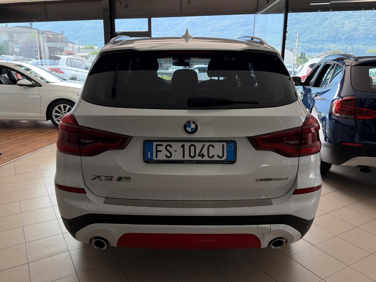 BMW X3 X-Drive 2.0cc 190Cv Automatico Doppio treno di gomme su cerchio in lega