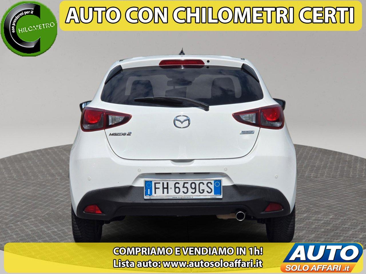 Mazda 2 5 Porte 2 1.5 EXCEED 90CV EURO6B NAVI/FULL LED/RATE/PERMUTE