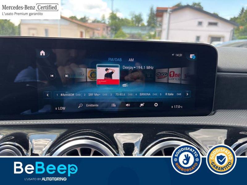 Mercedes-Benz Classe A A 250 E PHEV (EQ-POWER) PREMIUM AUTO