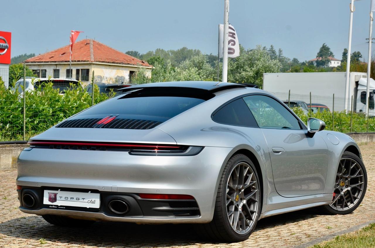 PORSCHE 911 992 COUPE 3.0 CARRERA S 450cv PDK, SERVICE PORSCHE UFF ITALIANA, EURO 6D, TETTO, ASSE POST, SCARICO, PERMUTE