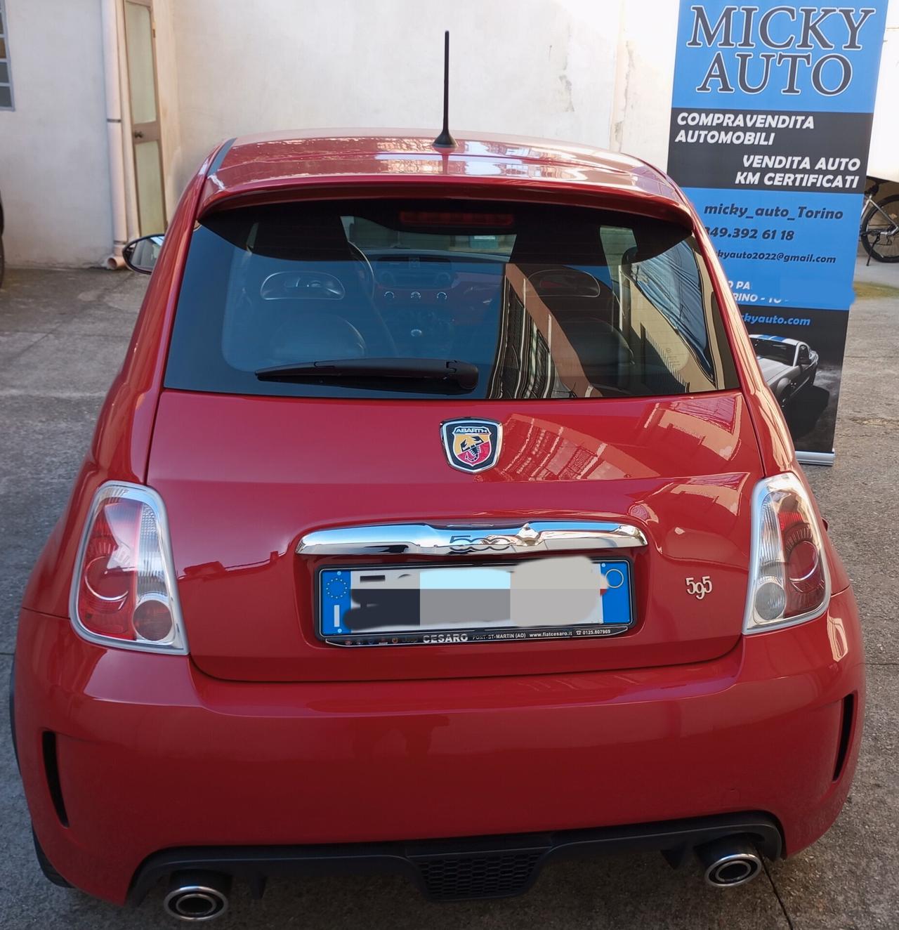 Abarth 595 1.4 Turbo T-Jet 140 CV ORIGINALE