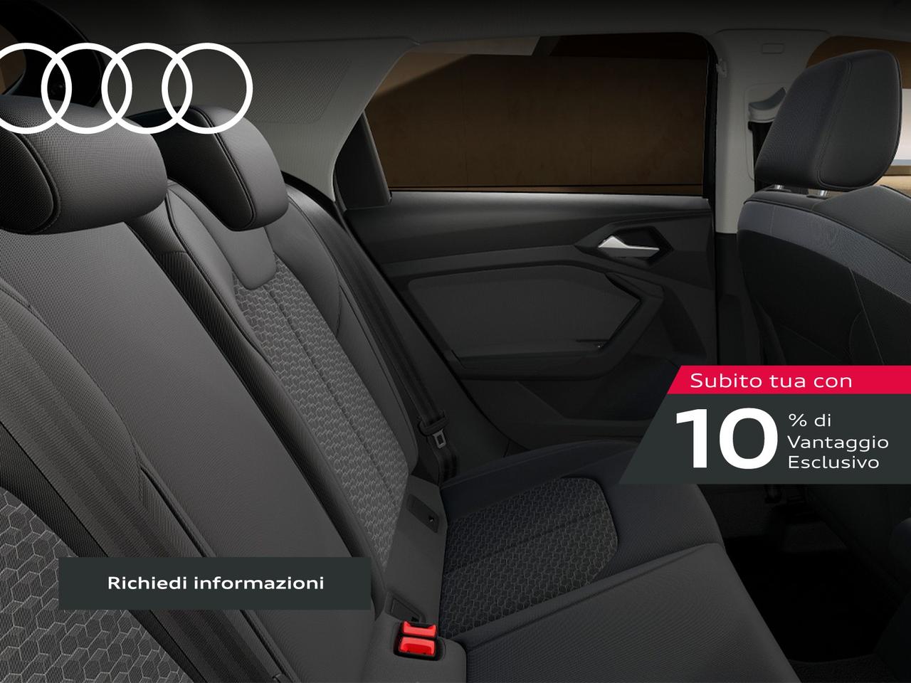 Audi A1 sportback 35 1.5 tfsi identity black s-tronic