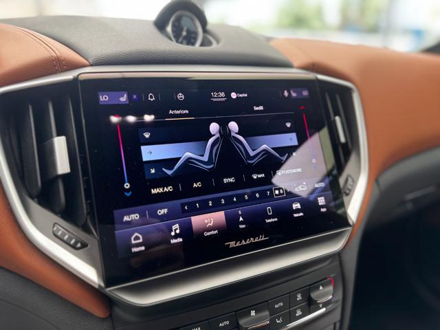 MASERATI Ghibli 330cv MHEV (PelleCognac/APP/LED/Retro)