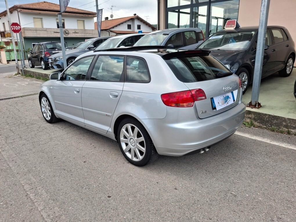 Audi A3 SportBack 1.9 TDI S-Line TETTO