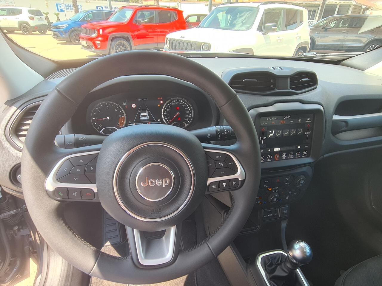 Jeep Renegade 1.6 Mjt 130 CV Limited BLACKLINE KM CERTIFICATI ITALIANA PRONTA CONSEGNA