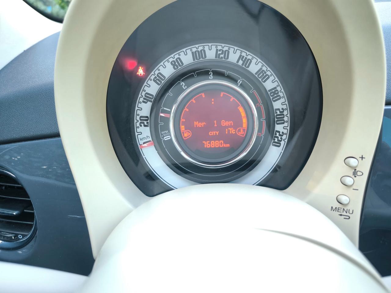 FIAT 500 1,3 MJT LOUNGE- KM 76000- OK NEOPATENTATI-
