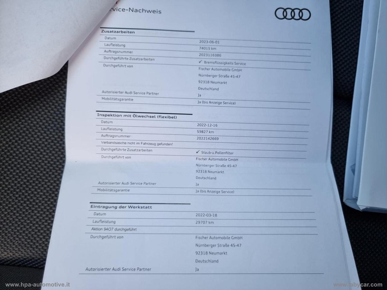 AUDI Q3 SPORTBACK 2.0TDI S-tronic S-line LED NAVI CERCHI 19 GANCIO TRAINO