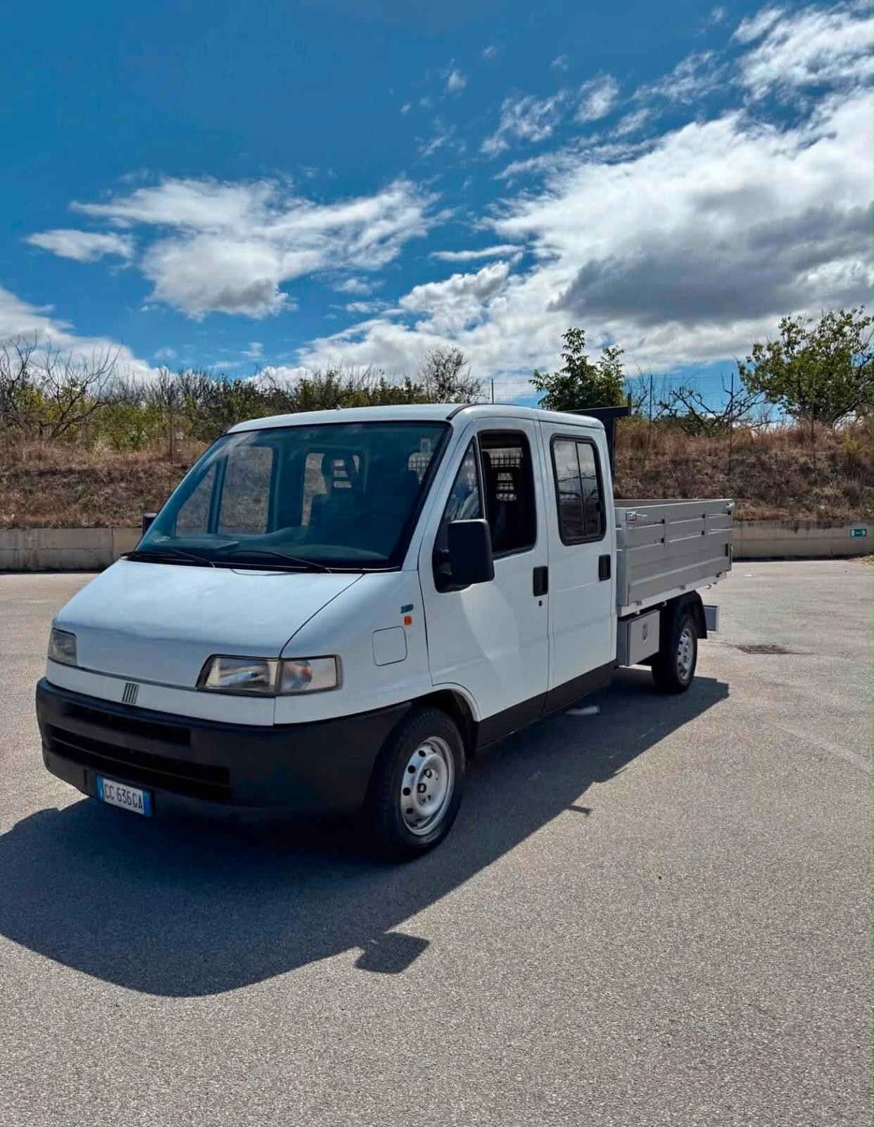 FIAT DUCATO DOPPIA CABBINA 7POSTI
