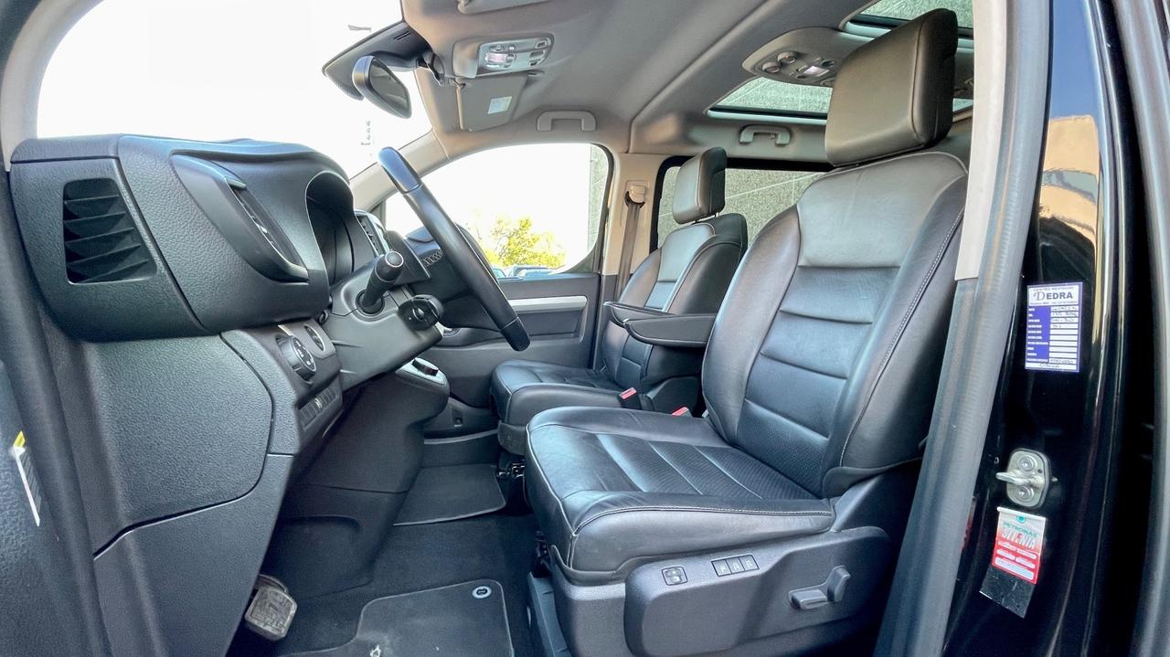PEUGEOT TRAVELLER 2.0 BLUEHDI LONG BUSINESS VIP 177CV - OTTO POSTI, SEDILI IN PELLE ELETTRICI RISCADABILI, TETTO