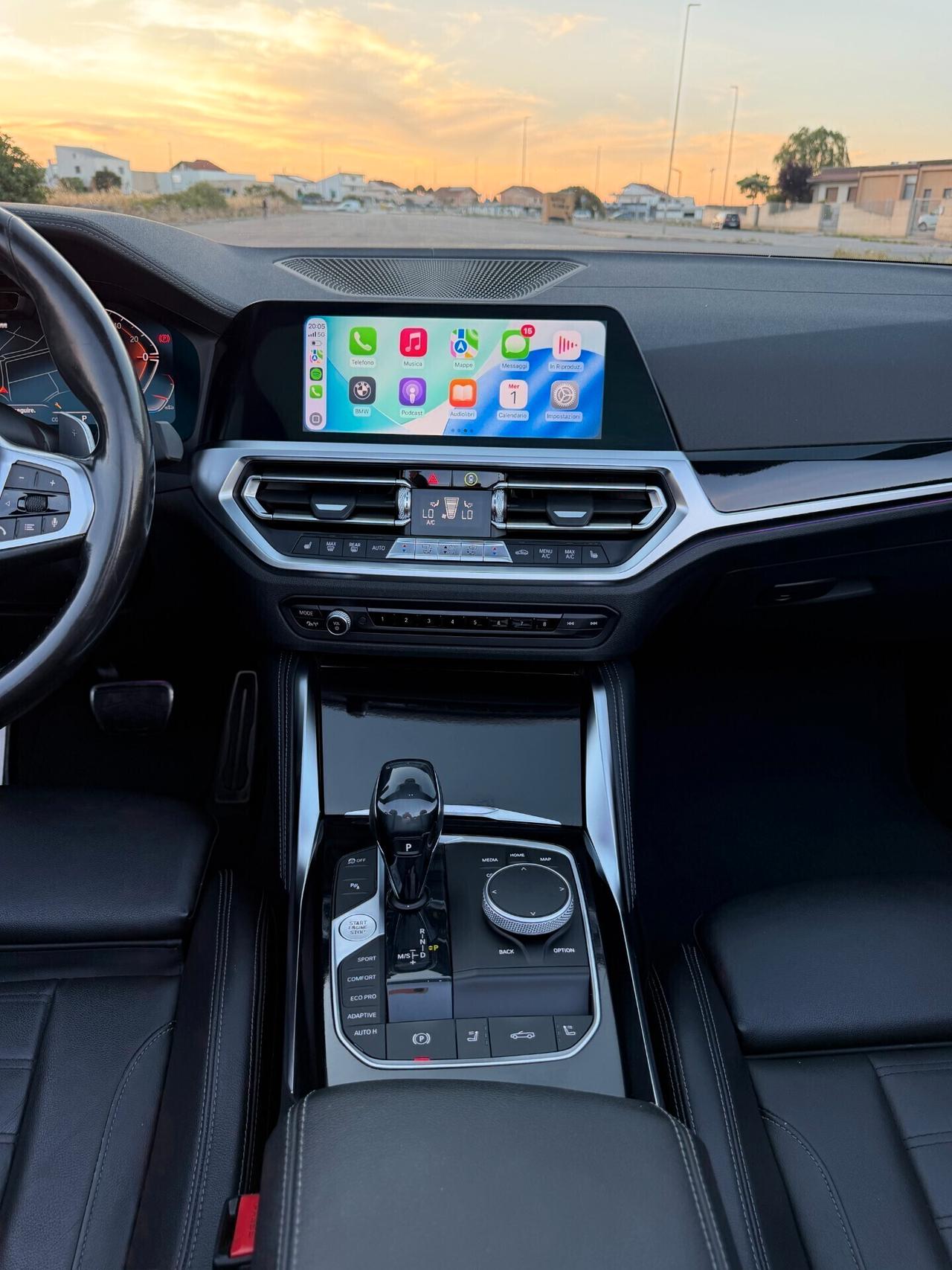 Bmw 420d 190cv 48V Cabrio Msport Led*Carplay*Pelle