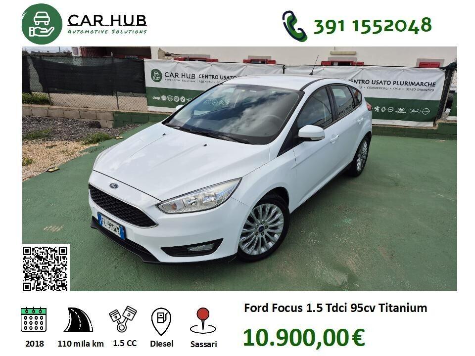 Ford Focus 1.5 TDCi 95 CV Start&Stop Titanium
