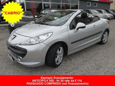 PEUGEOT 207 1.6 VTi 120cv CC Tecno -CABRIO-