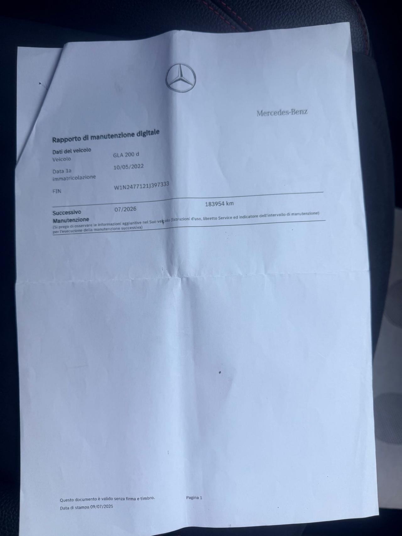 Mercedes-benz GLA 200 d Automatic Premium