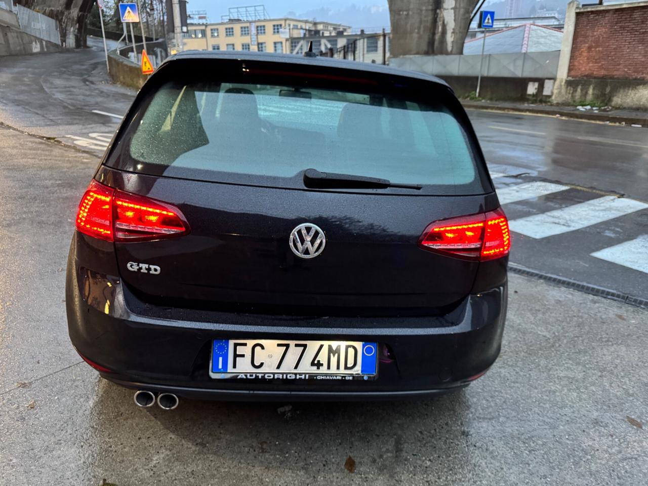 VW GOLF 7 GTD 2.0 TDI 184 CV