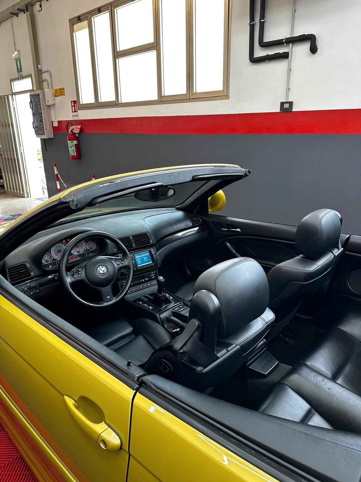 Bmw M3 e46 cabrio manuale