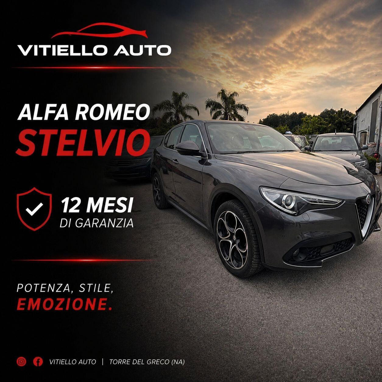 Alfa Romeo Stelvio 2.2 Turbodiesel 210CV AT8 Q4 Sport-Tech