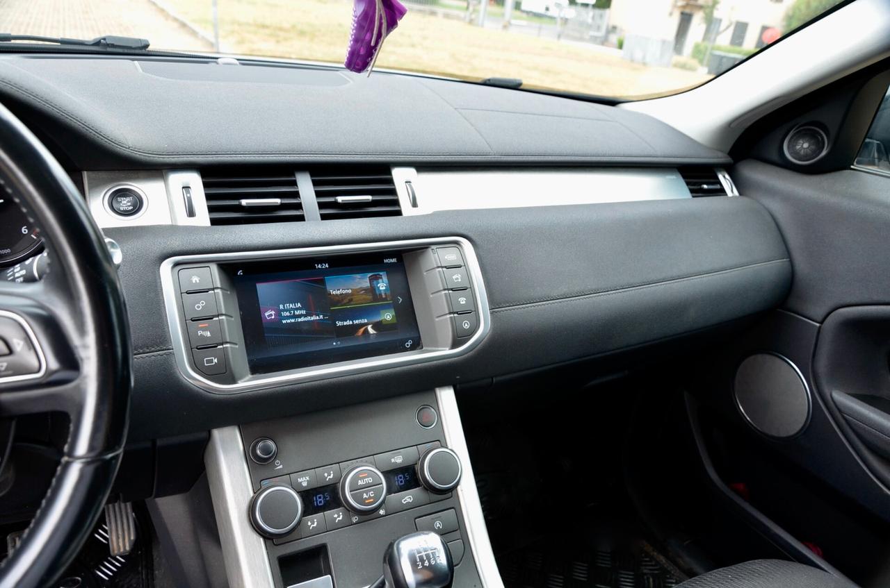 LAND ROVER RANGE ROVER EVOQUE 5p 2.0 TD4 150cv, UFF ITALIANA, EURO 6B, NAVI, RETROCAMERA, PERMUTE