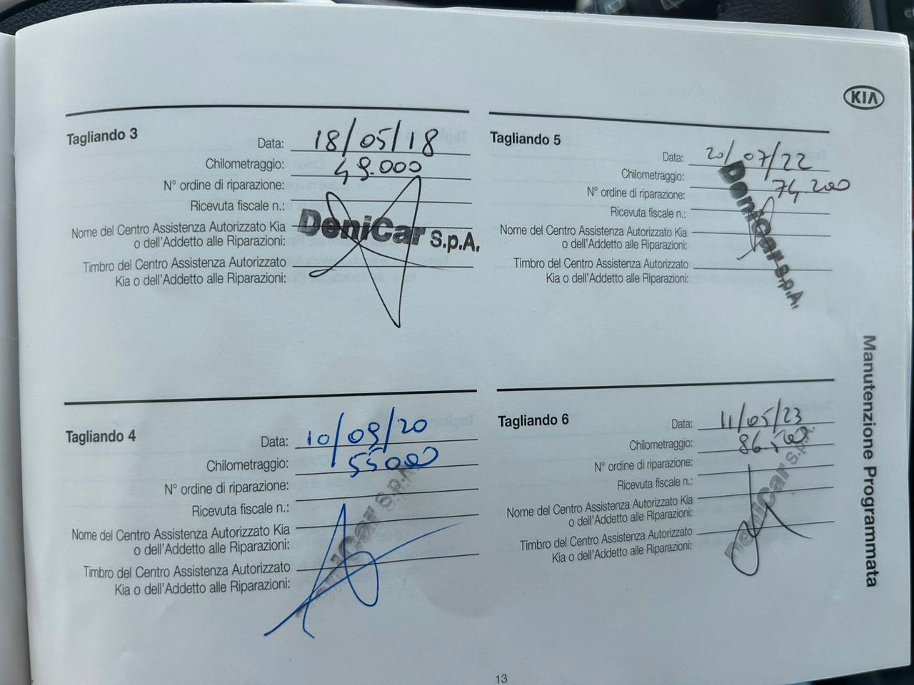 Kia Venga 1.4 CRDi 90Cv COOL TETTO Km111.000-2012