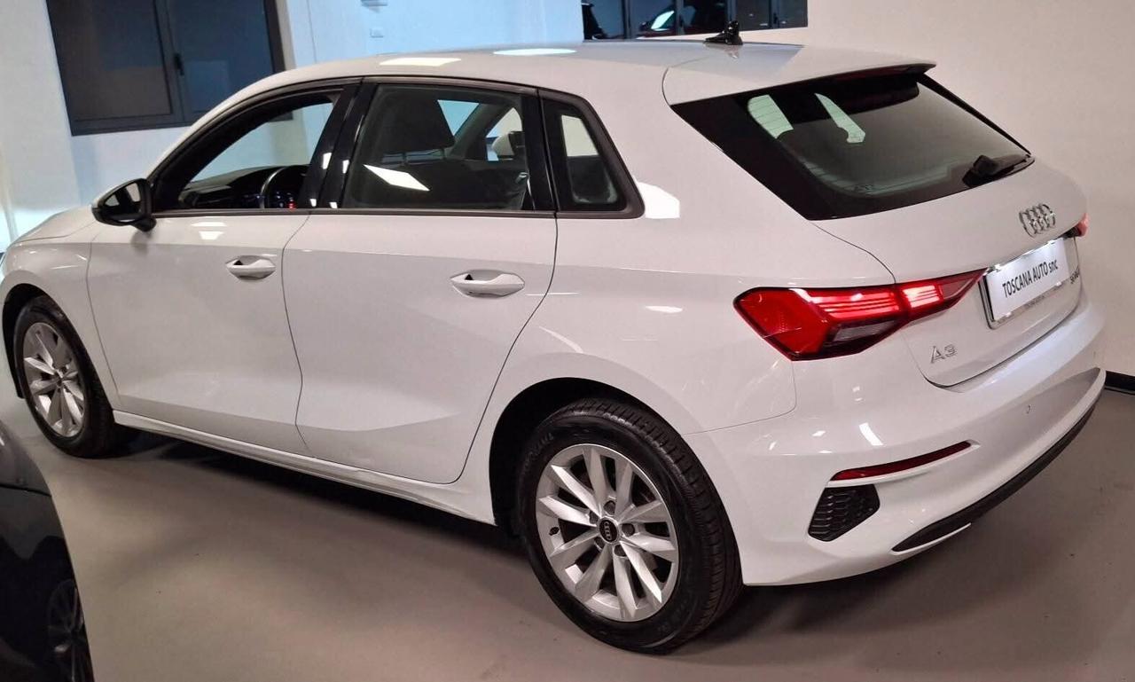 Audi A3 SPB 1.0benzina 110cv uniproprietario