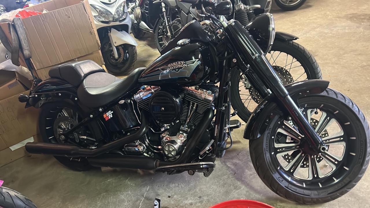 Harley-davidson FLSTF Fat Boy * 14.000€ di Accessori