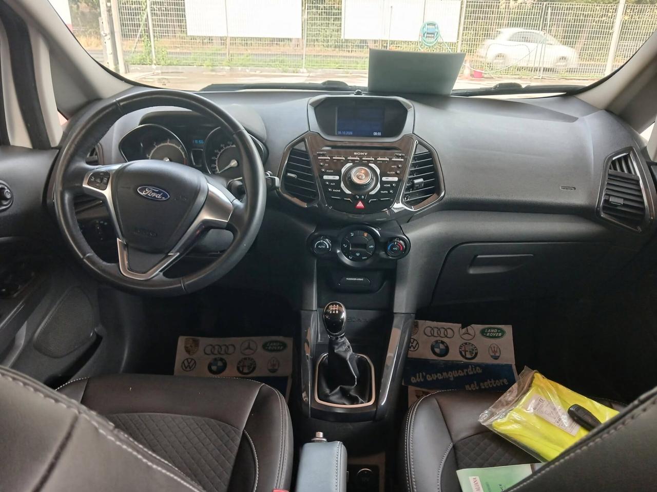 Ford EcoSport 1.5 TDCi 95 CV Titanium KM 119000 PELLE NAVI SENSORI GARANZIA