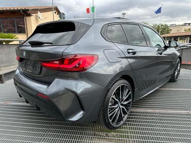 BMW 118 i M-SPORT AUTO TETTO PELLE MOKKA LED BLACKLINE UFF