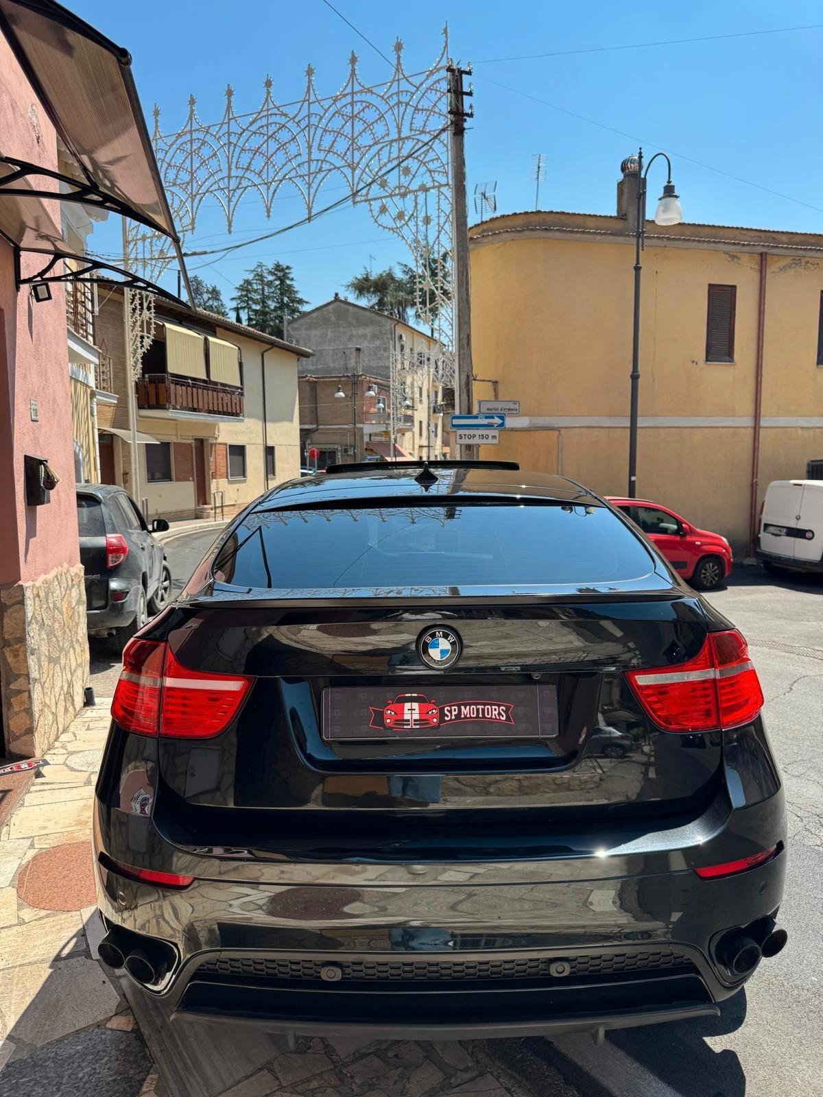 Bmw X6 xDrive35d Msport 286 cv, SERVICE BMW, FULL OPT. TOTAL BLACK, UNICA