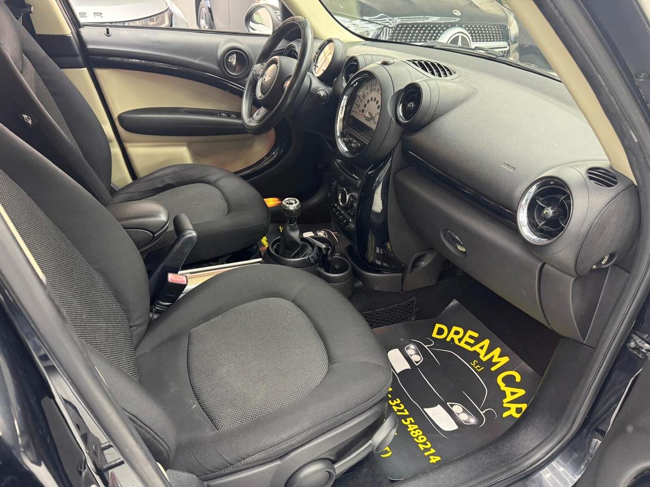 Mini Cooper D Countryman 1.6 diesel 111Cv -Ok Neopatentati