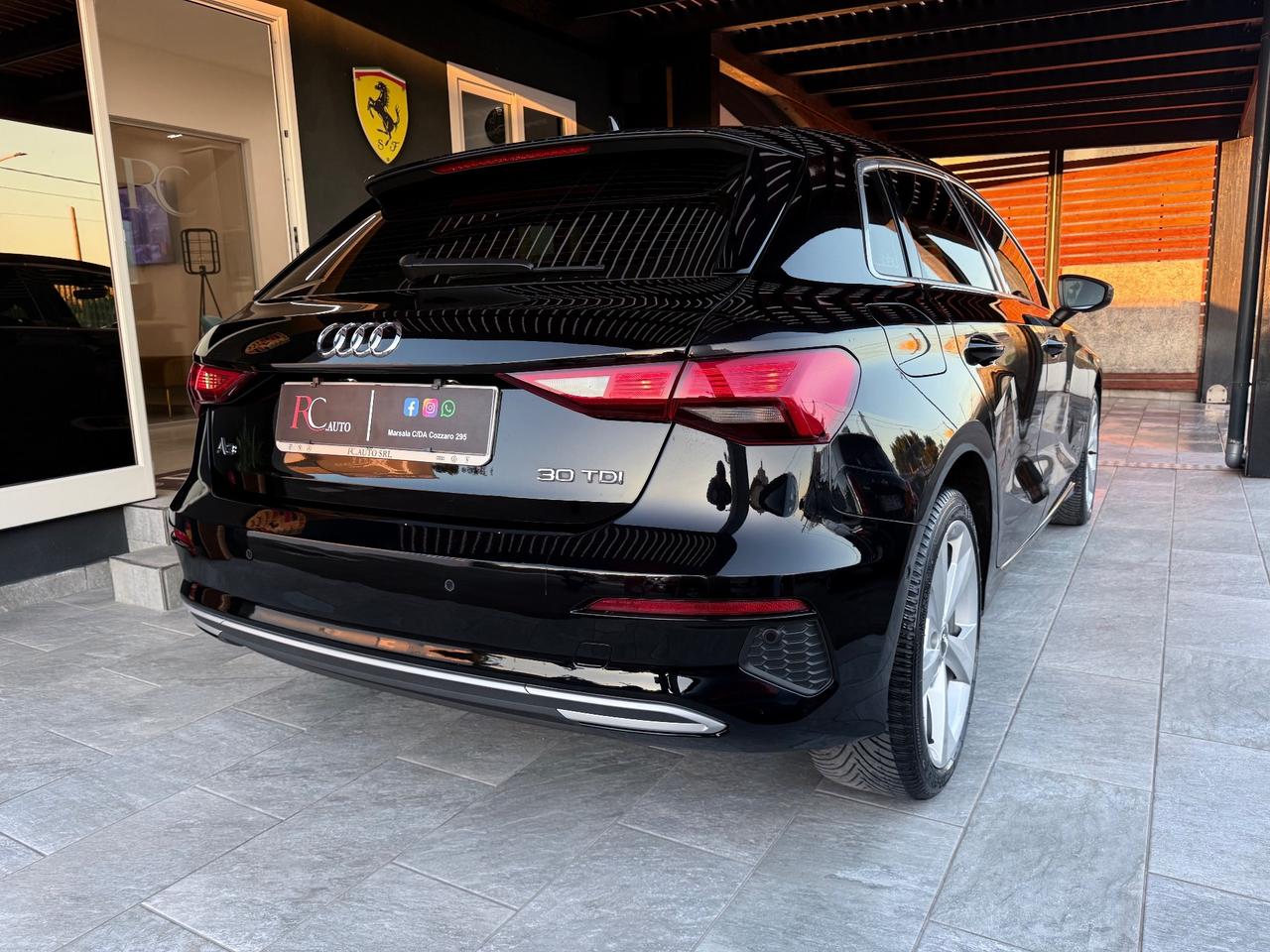 Audi A3 SPB 30 TDI Business Advanced FINANZIAMENTO PER INTERO IMPORTO CON MININRATE