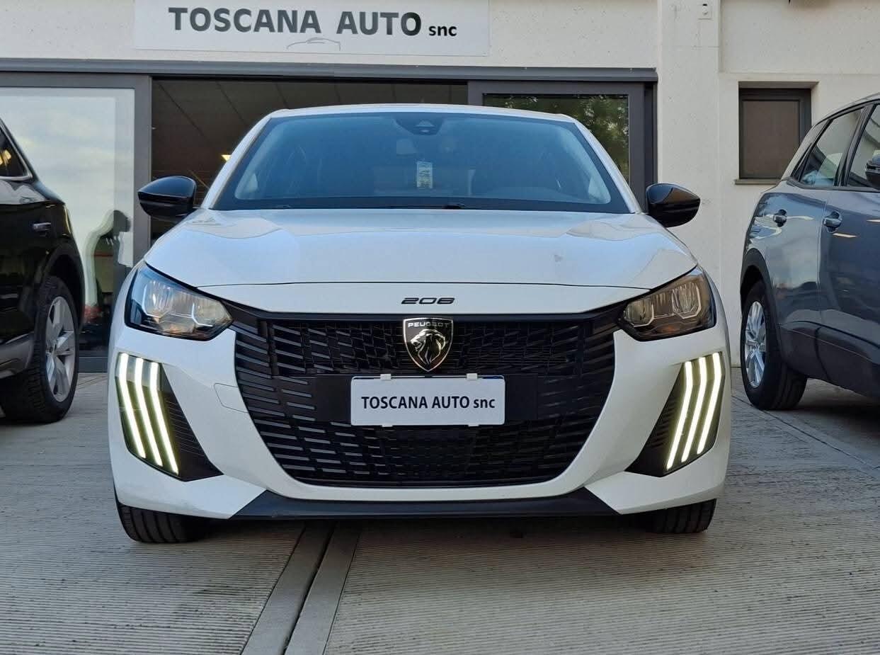 Peugeot 208 12-2024 Allure Pacchetto black