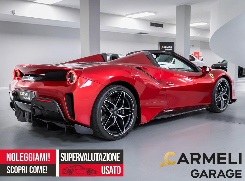 Ferrari 488 Spider PISTA SPIDER-ROSSO FUOCO-SOLLEV-SCARICO-CARBONIO-PPF