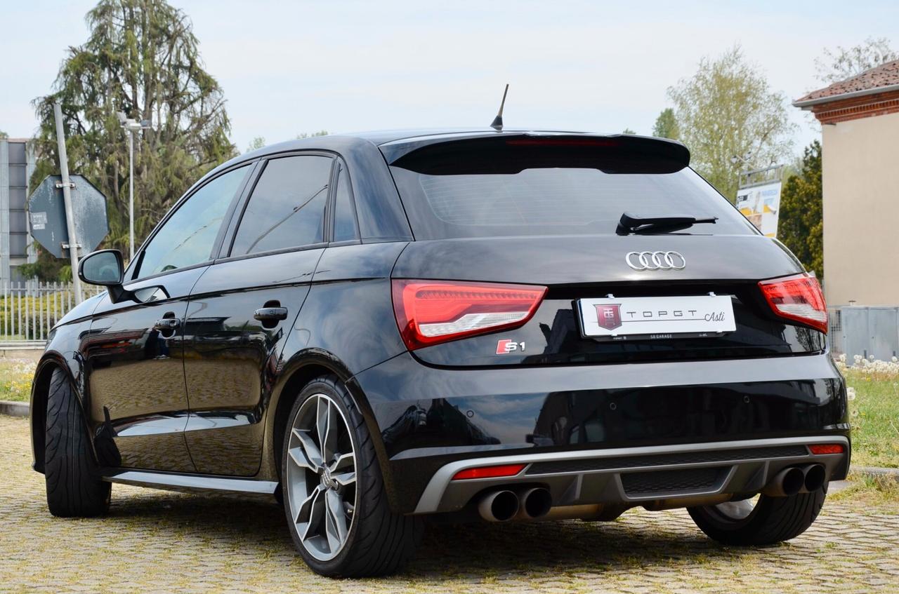 AUDI S1 SPORTBACK 2.0 TFSI QUATTRO 231cv 5p, UFF ITALIANA, KEYLESS, XENO, SEDILI IN PELLE, 18", PERMUTE