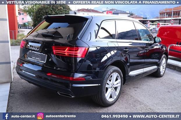 Audi Q7 50 TDI quattro S-LINE SLINE 7POSTI GANCIO