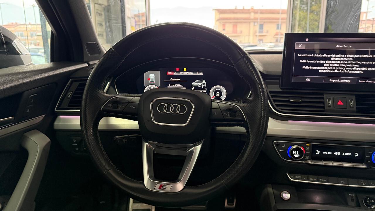 AUDI SQ5 SPORTBACK SLINE TETTO TOTAL BLACK