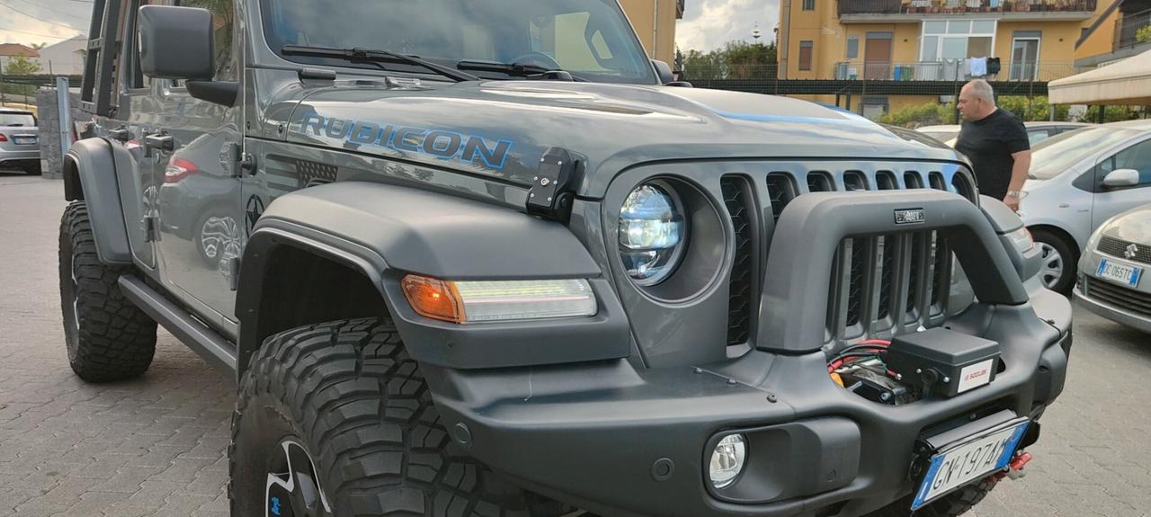 Jeep Wrangler Unlimited 2.0 PHEV ATX 4xe Rubicon preparata