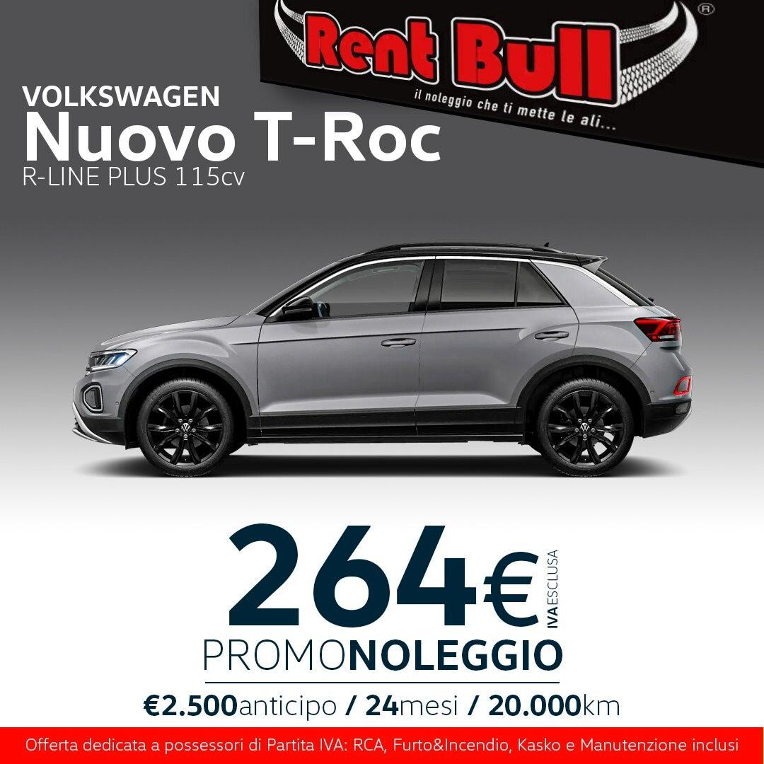 NOLEGGIO A LUNGO TERMINE Volkswagen T-Roc R-LINE PLUS