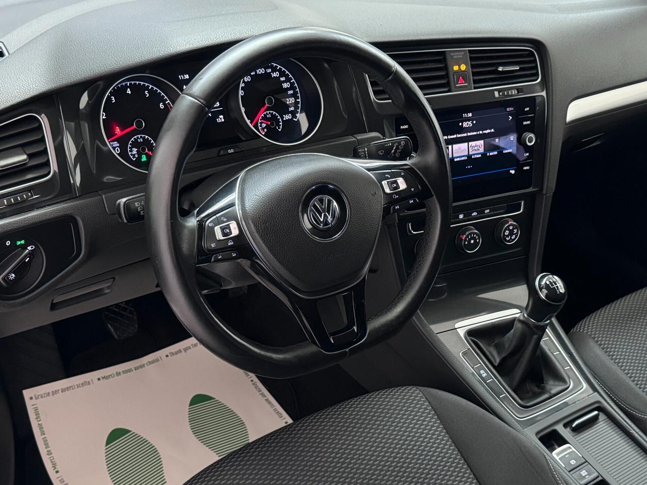 VW Golf 1.4 TGI 5p. - METANO - 2018