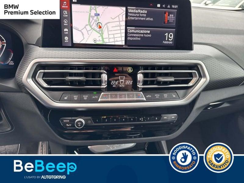 BMW X3 XDRIVE20D MHEV 48V MSPORT AUTO
