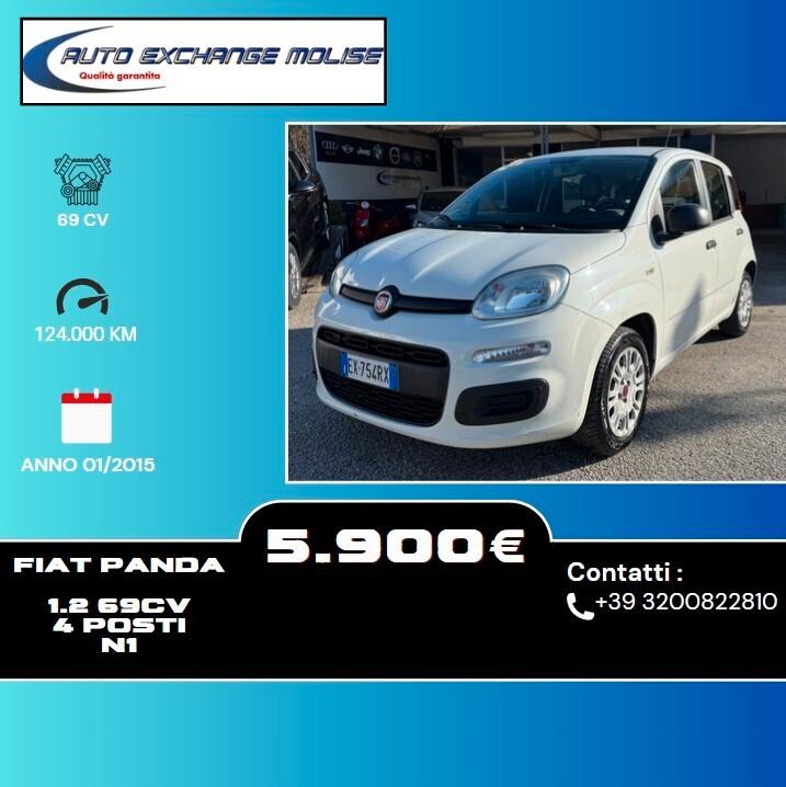 Fiat Panda 1.2 Easy Van 4 posti