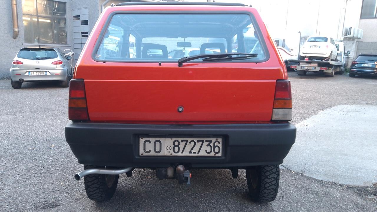 Fiat Panda 1000 4x4 cabrio gancio traino nuova