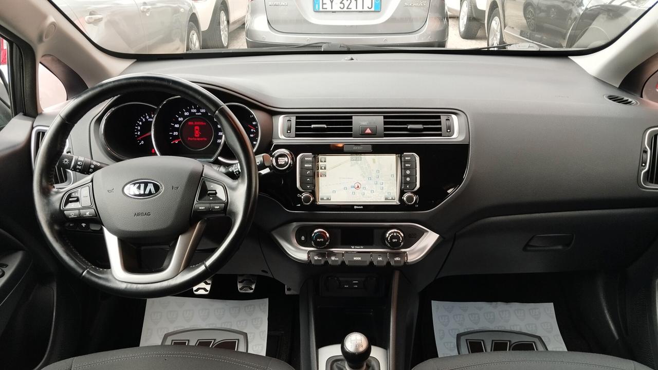 KIA RIO 1.2 BENZ. NAVI -RETROC -GARANZIA FULL